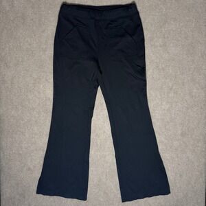 Maeve Pants Womens Size M Wide Leg Black Stretch Ponte Knit Boho Anthropologie